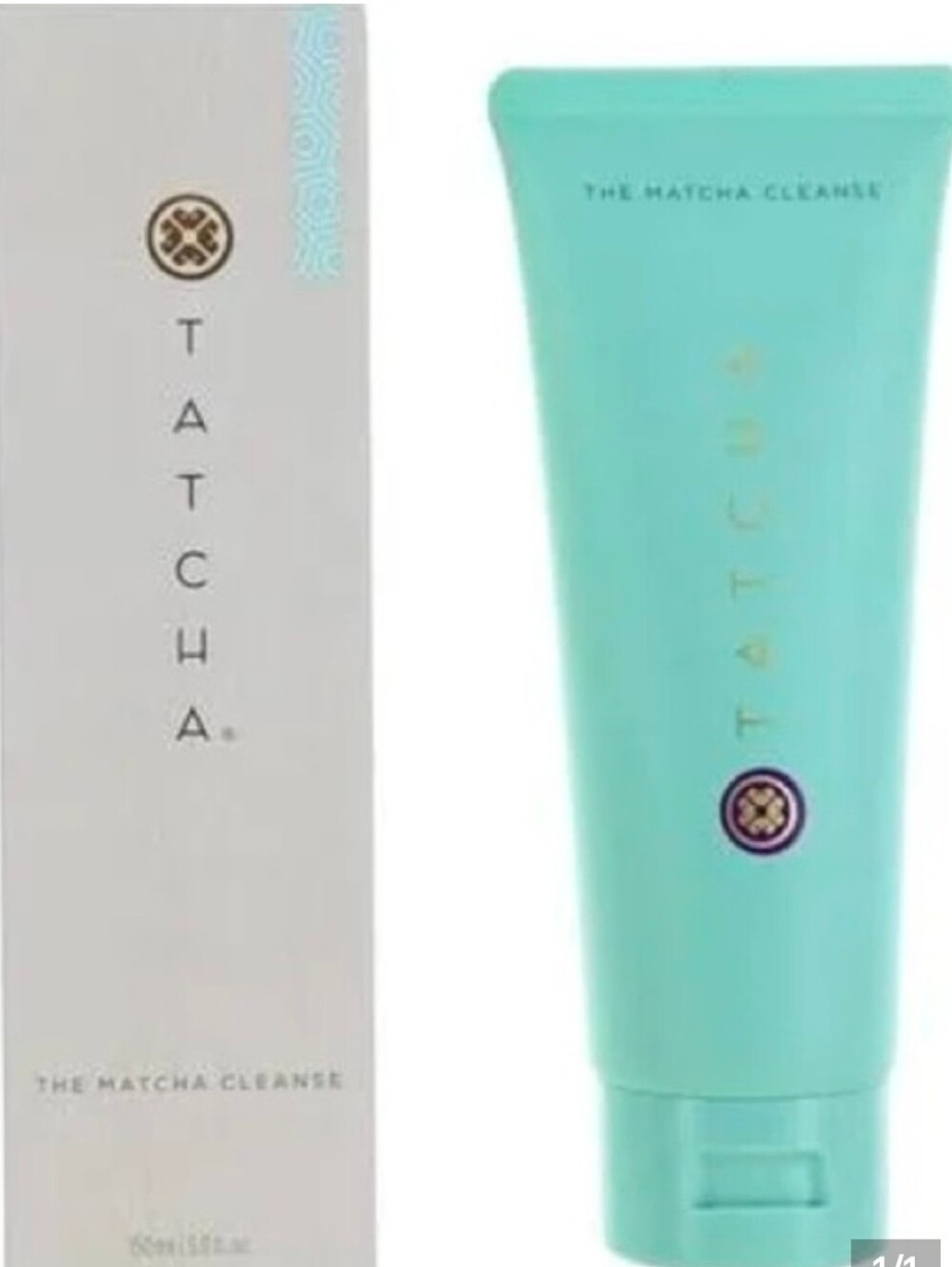 Tatcha Japanese Kyo-Matcha Cleanse Gentle, Fragrance-Free Gel Cleanser 5oz NIB